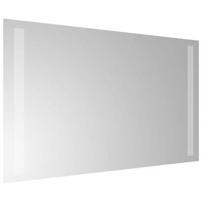 vidaXL Specchio da Bagno con Luci LED 30x60 cm