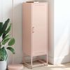 vidaXL Credenza Rosa 36x39x123 cm in Acciaio