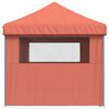 vidaXL Tenda Party Terracotta 292 x 580 x 315 cm Tessuto Oxford