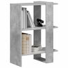 vidaXL Libreria Grigio cemento 52 x 25 x 71,5 cm Legno multistrato
