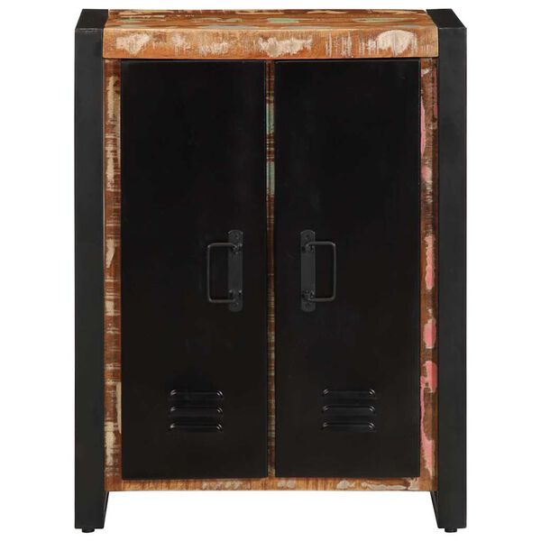 vidaXL Credenza Multicolore 55x35x70 cm in Legno Massello Recupero