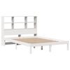 vidaXL Letto Libreria senza Materasso Bianco 120x190 cm Legno di Pino