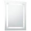 vidaXL Specchio LED da Bagno con Sensore Tattile 60x80 cm