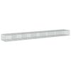vidaXL Cesto Gabbione con Copertura 700x100x50 cm Ferro Zincato