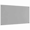 vidaXL Rivestimento da Cucina 2 pcs Grigio chiaro 110 x 60 cm