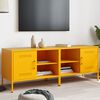 vidaXL Mobili TV 2 pz Giallo Senape 68x39x50,5 cm in Acciaio