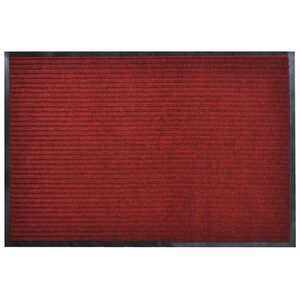 vidaXL Zerbino Rosso 90 x 120 cm in PVC