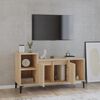 vidaXL Mobile per TV Rovere Sonoma 100x35x55 cm Legno Multistrato