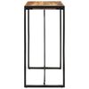 vidaXL Tavolo da Bar 110x55x110 cm in Legno Grezzo Massello di Mango
