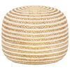 vidaXL Pouf Lavorato a Mano 45x30 cm in Juta