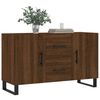 vidaXL Credenza Rovere Marrone 100x36x60 cm in Legno Multistrato