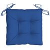 vidaXL Cuscini per Sedia 2 pz Blu 40x40x7 cm in Tessuto Oxford