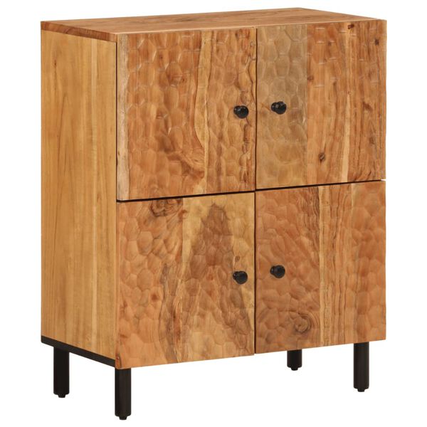 vidaXL Credenza 60x33x75 cm in Legno Massello di Acacia