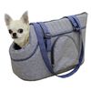 Kerbl Trasportino per Animali Domestici Marie 46x23x25 cm Grigio e Blu