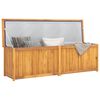 vidaXL Cassa da Giardino 175x50x55 cm in Legno Massello di Teak