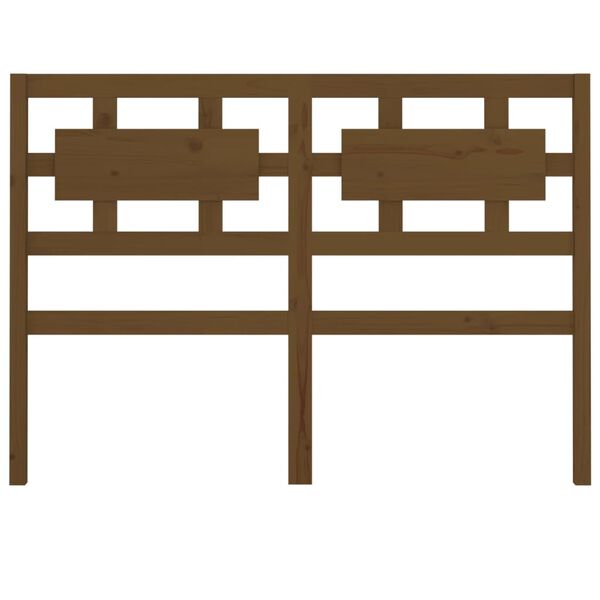 vidaXL Testiera per Letto ambra 205,5x4x100 cm Legno Massello di Pino