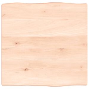 vidaXL Piano per Tavolo 40x40x2 cm in Rovere Non Trattato Bordi Vivi