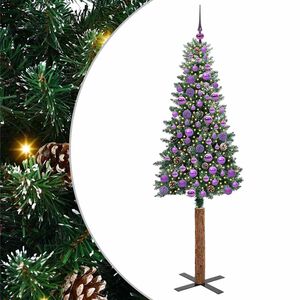 vidaXL Albero di Natale snodato Verde 180 cm