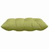 vidaXL Cuscini per Seduta 2 pcs Verde chiaro 40 x 40 x 6 cm Tessuto