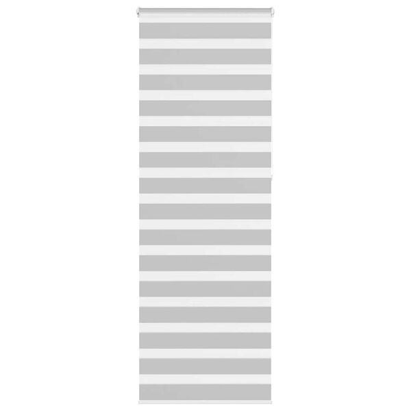 vidaXL Tenda a Rullo Zebra Larghezza Tessuto 75,9 cm Poliestere