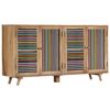 vidaXL Credenza 150x30x75 cm in Legno Massello di Mango