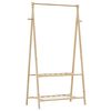 vidaXL Appendiabiti con Ripiani 96x45,5x150,5 cm in Bamb&ugrave;