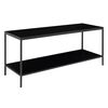 House Nordic Mobile Porta TV con 2 Mensole Avery Nero