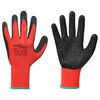 vidaXL Guanti da Lavoro 24 pz Rosso e Nero 11 / XXL