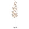 vidaXL Albero di Ciliegio con 368 LED Bianco Caldo 300 cm