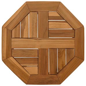 vidaXL Piano per Tavolo 40x40x2,5 cm Ottagonale Legno Massello Teak