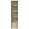 vidaXL Libreria Rovere Sonoma 31x24x127 cm in Legno Multistrato