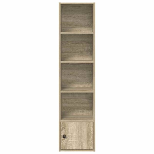 vidaXL Libreria Rovere Sonoma 31x24x127 cm in Legno Multistrato