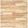vidaXL Piano Tavolo Quadrato 80x80x2 cm in Legno Massello di Acacia