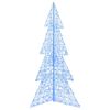 vidaXL Albero di Natale con 240 LED Blu 180 cm Acrilico