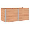 vidaXL Letto rialzato da giardino Marrone 200 x 100 x 91 cm