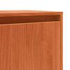 vidaXL Credenza Rovere Marrone 111 x 34 x 60 cm Pino massello