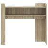 vidaXL Tavolo Consolle Rovere Sonoma 100x35x90 cm in Legno Multistrato