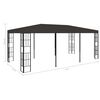 vidaXL Gazebo 3x6 m Antracite