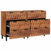 vidaXL Credenza Finitura Marrone Acacia Legno di mango massello