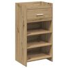 vidaXL Mobile per scarpe 48 x 36 x 92 cm Legno ingegnerizzato