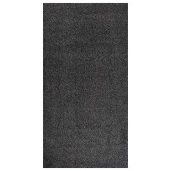 vidaXL Tappeto Shaggy a Pelo Alto Antracite 80x150 cm