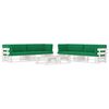 vidaXL Set Divani in Pallet con Cuscini 6 pz in Pino Impregnato Bianco