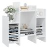 vidaXL Credenza Bianco Lucido 60x26x60 cm in Legno Multistrato