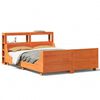 vidaXL Letto senza Materasso Marrone Cera 160x200 cm in Legno di Pino