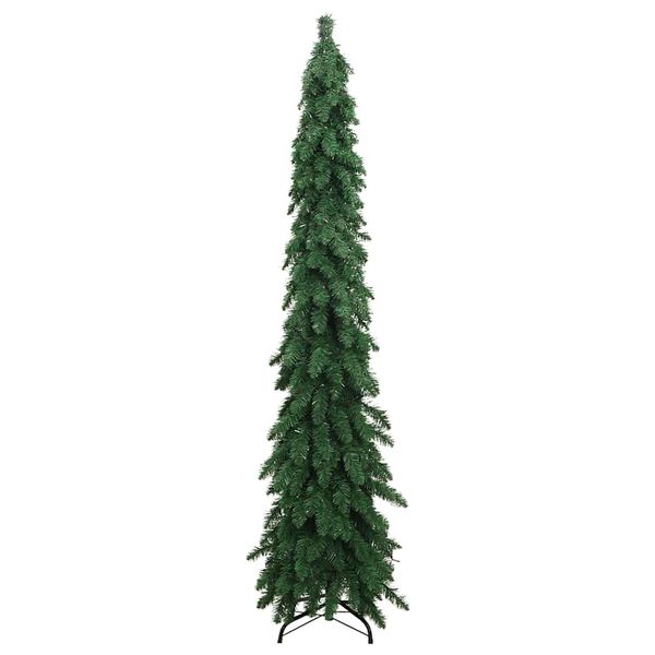 vidaXL Albero di Natale Artificiale Preilluminato con 130 LED 210 cm