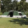 vidaXL Tenda Familiare con tetto Verde 833 x 585 x 216 cm taffetà