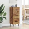 vidaXL Credenza Legno vecchio 34 x 34.5 x 90 cm Legno multistrato
