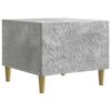 vidaXL Tavolino da salotto Grigio Cemento 50 x 49 x 40 cm