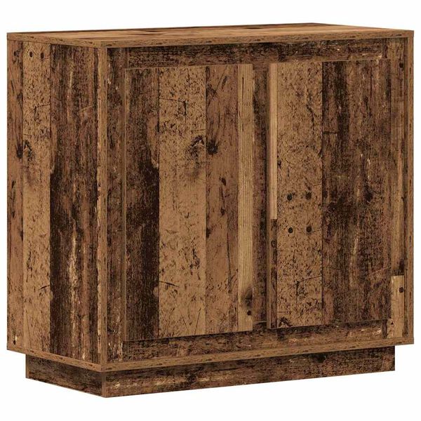 vidaXL Credenza Legno vecchio 80 x 40 x 75 cm Legno multistrato