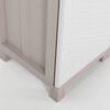 vidaXL Mobiletto Portaoggetti a 2 Ante 68x37,5x91,5 cm Grigio e Beige
